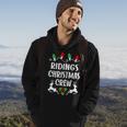Ridings Name Gift Christmas Crew Ridings Hoodie Lifestyle