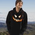 Scary Spooky Jack O Lantern Face Pumpkin Halloween Boys Hoodie Lifestyle