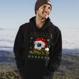 Soccer Ugly Sweater Christmas Pajama Lights Sport Lover Hoodie Lifestyle