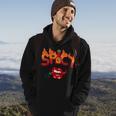 Spicy Cute Funny Hot Sauce Hoodie Lifestyle
