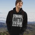Straight Outta 5Th Grade Class Of 2023 Fifth Grad Graduation Hoodie Lifestyle