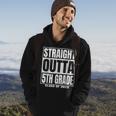 Straight Outta 5Th Grade Fifth Grade Great Graduation Gifts Hoodie Lifestyle