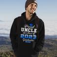 Super Proud Uncle Of 2023 Graduate Awesome Family College Hoodie Lifestyle