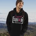 Support Squad Breast Cancer Awareness Warrior Pink Ribbon Hoodie Lifestyle