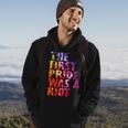 The First Gay Pride Was A Riot Lgbt Abstract Gift Hoodie Lifestyle