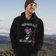 They Hate Us Cuz They Aint Us Funny 4Th Of July Usa Hoodie Lifestyle