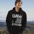 Uaw Strike 2023 United Auto Workers Union Uaw Strong Red Hoodie Lifestyle