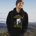 Never Underestimate An Old Man With A Bicycle Ride Hoodie Lifestyle