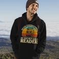 Never Underestimate An Old Reader Bookworm Library Librarian Hoodie Lifestyle