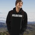Validation Hoodie Lifestyle