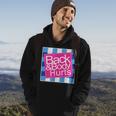 Vintage Back Body Hurts Cute Funny Meme Parody Meme Funny Gifts Hoodie Lifestyle