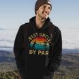 Vintage Best Uncle By Par Disc Golf Funny Fathers Day Hoodie Lifestyle