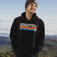 Vintage Retro 70S 80S Style Hometown Of Colleyville Tx Hoodie Lifestyle