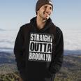 Vintage Straight Outta Brooklyn New York Gift Brooklyn Funny Gifts Hoodie Lifestyle