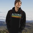 Vintage Stripes Altona Vi Hoodie Lifestyle