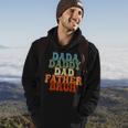 Vintageretro Fathers Day Outfit Dada Daddy Dad Father Bruh Hoodie Lifestyle