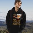 Weekend Forecast Cigars Chance Of Bourbon Fathers Day Gift Cigars Funny Gifts Hoodie Lifestyle