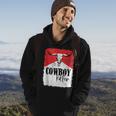 Western Southern Bull Skull Cowboy Killer Cowgirl Rodeo Rodeo Funny Gifts Hoodie Lifestyle