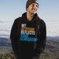 Work Swagazon Associate My Attitude Reflects Your Leadership Hoodie Lifestyle