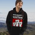Writers Guild Of America On Strike Solidarity With Writers Hoodie Lifestyle