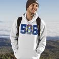 586 Area Code Flag Of Michigan State Macomb County Hoodie Lifestyle