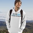 Anchor Dad Like A Normal Dad But Cooler Funny Dads Hoodie Lifestyle