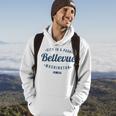 Bellevue Washington Vintage Minimalist Souvenir Wa Bellevue Hoodie Lifestyle