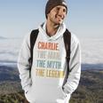 Charlie The Best Man Myth Legend Funny Best Name Charlie Hoodie Lifestyle