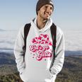 Cowboy Hat Boots Lets Go Girls Cowgirls Pink Groovy Hoodie Lifestyle