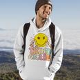 Hello Third Grade Hippie Smile Face 3Rd Grade Back To School 3Rd Grade Funny Gifts Hoodie Lifestyle