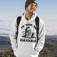 Im With The Banned Read Banned Books Lover Bookworm Hoodie Lifestyle