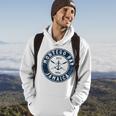 Montego Bay Jamaica Vintage Boat Anchor & Oars Hoodie Lifestyle