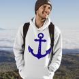 Nautical Anchor Cute Design For Sailors Boaters & Yachting Hoodie Lifestyle