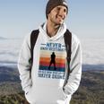 Never Underestimate An Old Man Who Loves Water Skiing Sport Hoodie Lifestyle