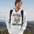 Never Underestimate An Old Woman With A Shihpoo Old Woman Funny Gifts Hoodie Lifestyle