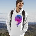 Palm Trees Beach Sunset Beach Lovers Summer Vacation Hoodie Lifestyle