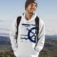 Ships Anchor Wheel Hoodie Lifestyle