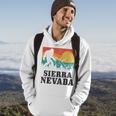 Sierra Nevada Bigfoot California Mountains Vintage Hiking Hoodie Lifestyle