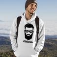 The Goat Father The Goatfather With Beard & Glasses Hoodie Lifestyle