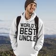 Worlds Best Uncle Gift For Uncle Hoodie Lifestyle