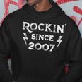 16 Year Old Classic Rock 2007 16Th Birthday Hoodie Unique Gifts