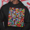 195 Flags Of All Countries In The World International Event Hoodie Unique Gifts