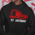 1St Lieutenant Firefighter Fire Company Hoodie Unique Gifts