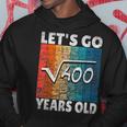 20Th Birthday Lets Go Root From 400 20 Years Hoodie Unique Gifts