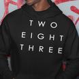 283 Area Code Words Ohio Two Eight Three Hoodie Unique Gifts