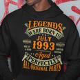 30 Year Old Awesome Since July 1993 30Th Birthday Gift 30Th Birthday Funny Gifts Hoodie Unique Gifts