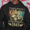 40 Year Old Vintage 1983 Classic Car 40Th Birthday Gifts Hoodie Unique Gifts