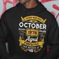 45 Years Old Legends Born In October 1978 45Th Birthday Hoodie Unique Gifts