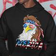 4Th Of July Eagle Mullet Merica Men 4Th Of July American Mullet Funny Gifts Hoodie Unique Gifts