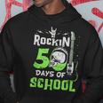 50Th Day Of School Rockin 50 Days Of School 50 Days Smarter Hoodie Personalized Gifts